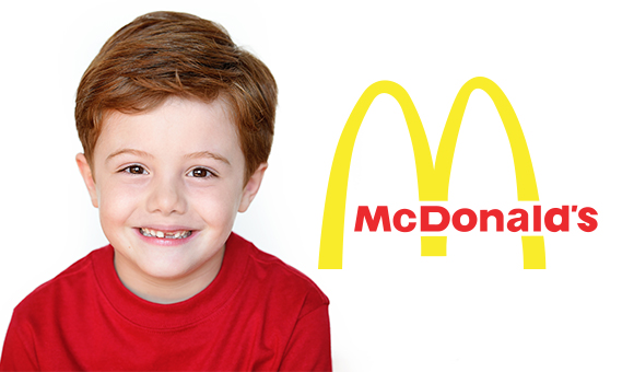 Freddie for McDonalds! | TN Model & Talent